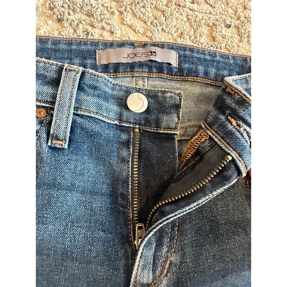 Joe’s NWT Distressed Raw Hem Skinny Crop Jeans Sz. 25 - Picture 9 of 12